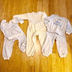 Vintage Petit Bateau Pajama/Top/Pants Bundle,3 set